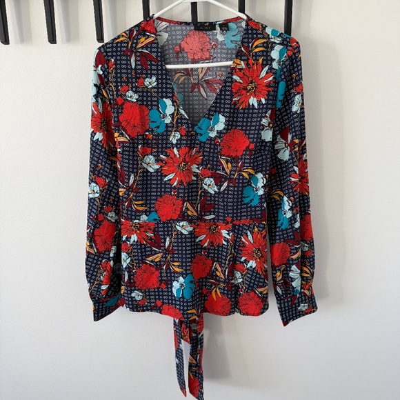 Halogen Surplice Top - Picture 3 of 7